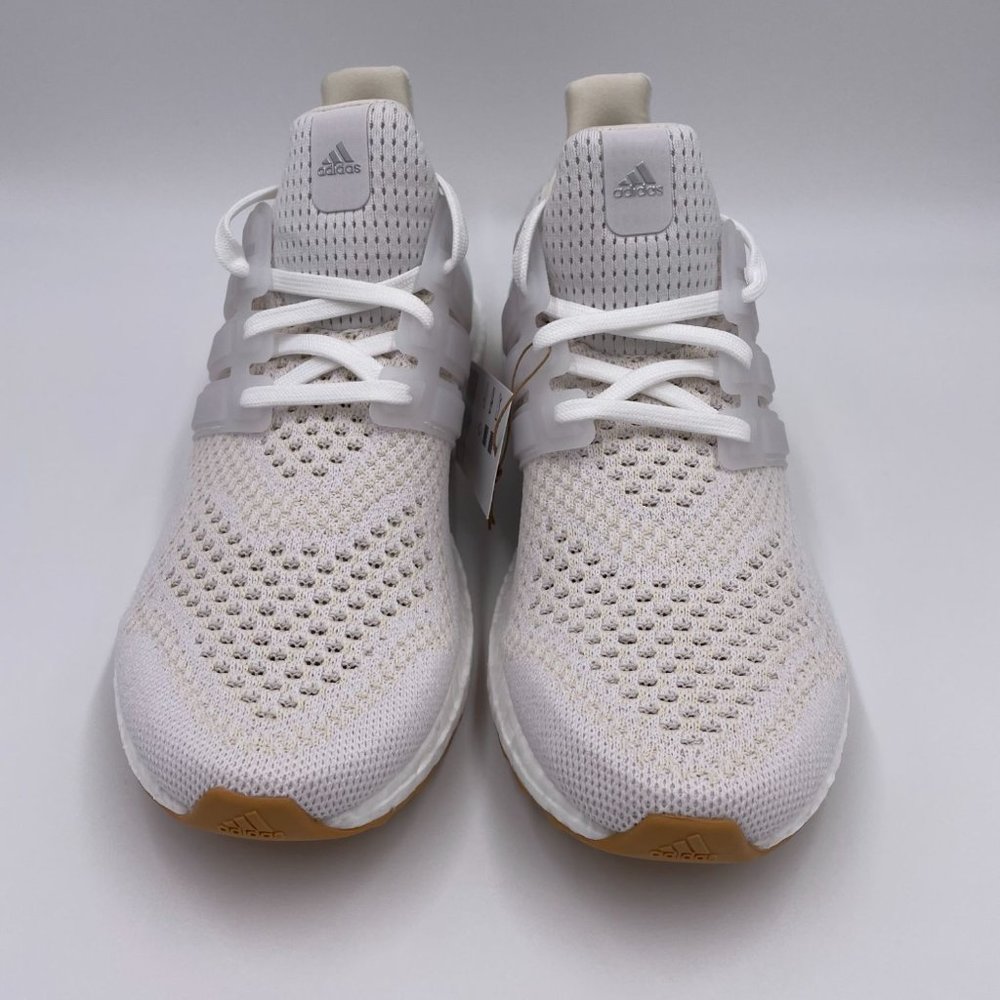adidas Ultraboost 1.0 White / Silver Metallic Womens Shoes - Picture 3 of 8
